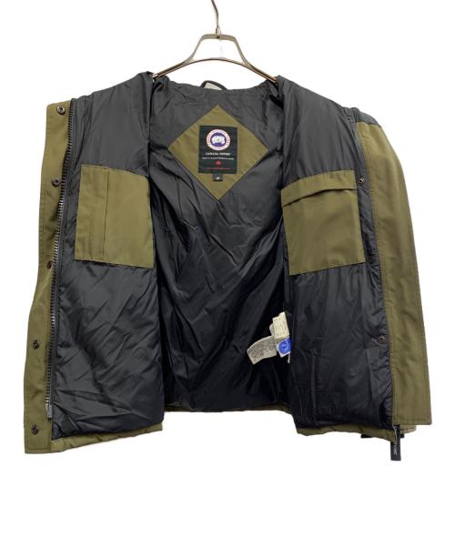 CANADA GOOSE（カナダグース）CANADA GOOSE (カナダグース) ダウンジャケット カーキ サイズ:Sの古着・服飾アイテム