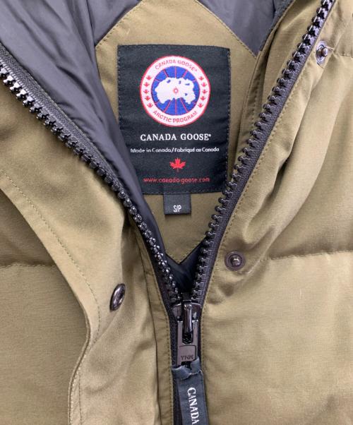 CANADA GOOSE（カナダグース）CANADA GOOSE (カナダグース) ダウンジャケット カーキ サイズ:Sの古着・服飾アイテム