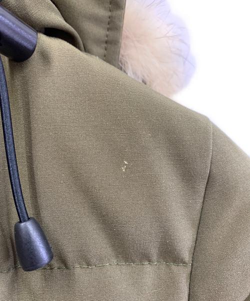 CANADA GOOSE（カナダグース）CANADA GOOSE (カナダグース) ダウンジャケット カーキ サイズ:Sの古着・服飾アイテム