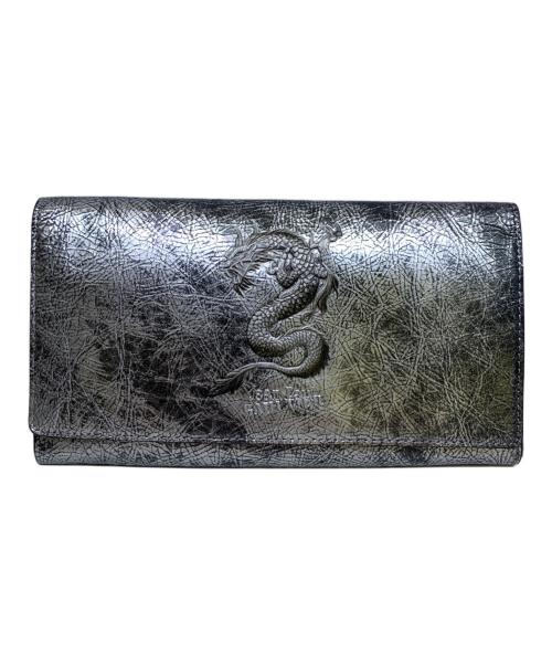 Jean Paul GAULTIER（ジャンポールゴルチェ）Jean Paul GAULTIER (ジャンポールゴルチェ) ドラゴン長財布 シルバーの古着・服飾アイテム