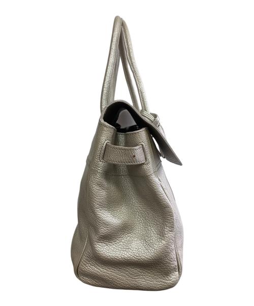 MULBERRY（マルベリー）MULBERRY (マルベリー) MULBERRY　ベイズウォーター　トートバッグ シルバーの古着・服飾アイテム