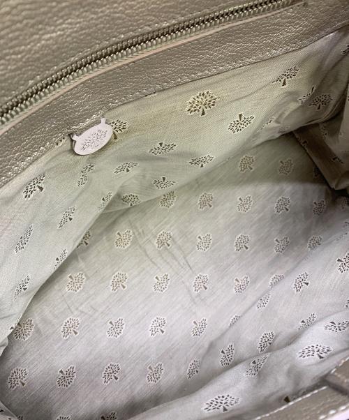 MULBERRY（マルベリー）MULBERRY (マルベリー) MULBERRY　ベイズウォーター　トートバッグ シルバーの古着・服飾アイテム