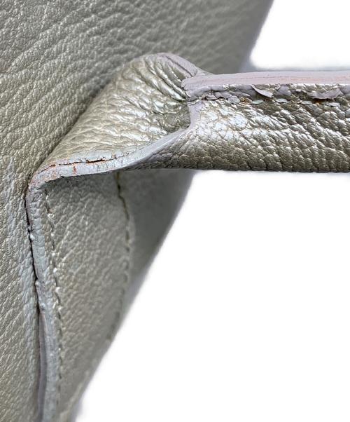 MULBERRY（マルベリー）MULBERRY (マルベリー) MULBERRY　ベイズウォーター　トートバッグ シルバーの古着・服飾アイテム