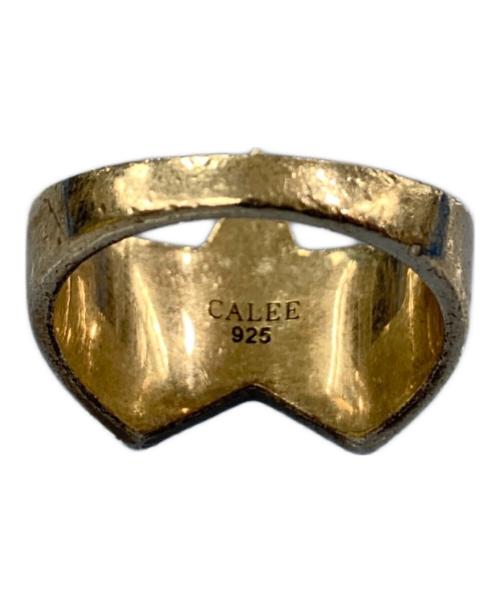CALEE（キャリー）CALEE (キャリー) シルバーリング　ペイズリースター シルバー サイズ:17号の古着・服飾アイテム