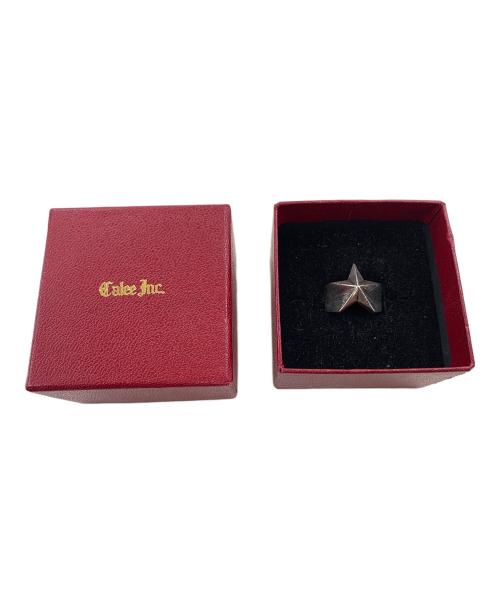 CALEE（キャリー）CALEE (キャリー) シルバーリング　ペイズリースター シルバー サイズ:17号の古着・服飾アイテム