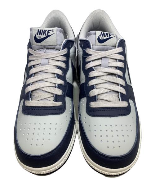 NIKE（ナイキ）NIKE (ナイキ) Terminator Low（ターミネーター　ロー） グレー×ネイビー サイズ:UK7.5 未使用品の古着・服飾アイテム