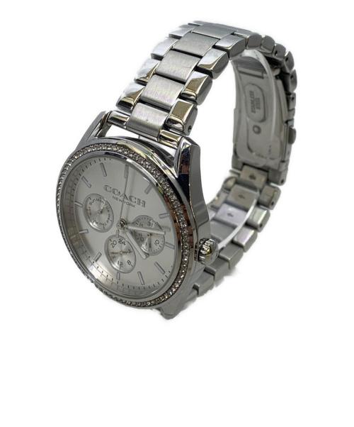 COACH（コーチ）COACH (コーチ) COACH　プレストン　リストウォッチ シルバーの古着・服飾アイテム