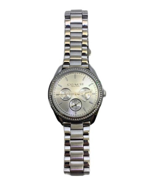 COACH（コーチ）COACH (コーチ) COACH　プレストン　リストウォッチ シルバーの古着・服飾アイテム