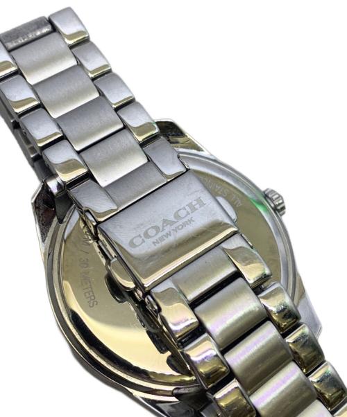 COACH（コーチ）COACH (コーチ) COACH　プレストン　リストウォッチ シルバーの古着・服飾アイテム