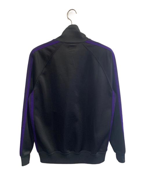 Needles（ニードルズ）Needles (ニードルズ) Needles　トラックジャケット ブラック×パープル サイズ:Mの古着・服飾アイテム