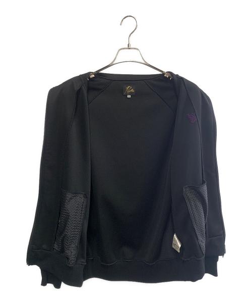 Needles（ニードルズ）Needles (ニードルズ) Needles　トラックジャケット ブラック×パープル サイズ:Mの古着・服飾アイテム