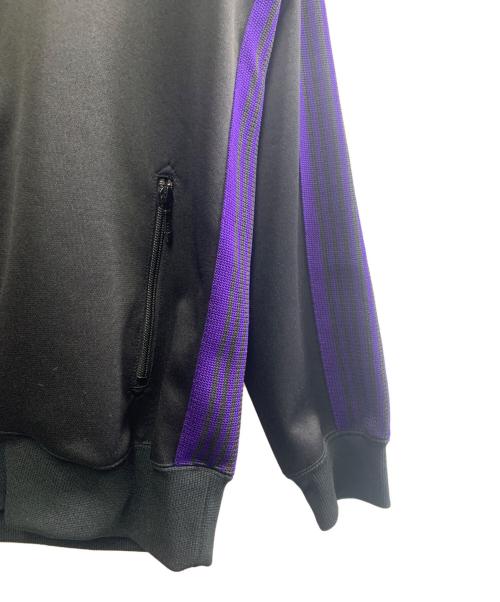 Needles（ニードルズ）Needles (ニードルズ) Needles　トラックジャケット ブラック×パープル サイズ:Mの古着・服飾アイテム