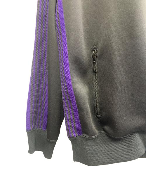 Needles（ニードルズ）Needles (ニードルズ) Needles　トラックジャケット ブラック×パープル サイズ:Mの古着・服飾アイテム