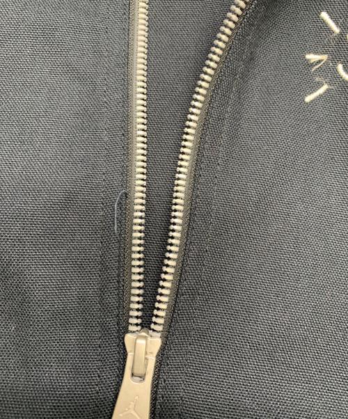 JORDAN BRAND（ジョーダン ブランド）JORDAN BRAND Travis Scott (トラヴィススコット) JORDAN BRAND×TRAVIS SCOTT　M J TS WVN JKT BLACK 22HO-S　ウーブンジャケット ブラック サイズ:Lの古着・服飾アイテム