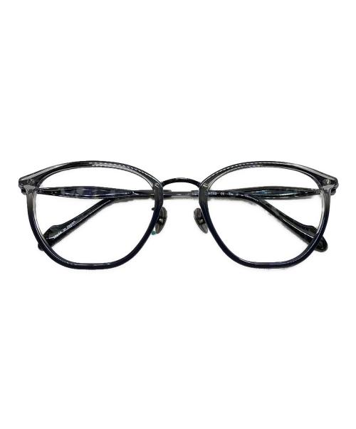 YOHJI YAMAMOTO（ヨウジヤマモト）YOHJI YAMAMOTO (ヨウジヤマモト) YOHJI YAMAMOTO　眼鏡（フレーム） ブラックの古着・服飾アイテム