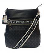 CASTELBAJACカステルバジャック）の古着「CASTELBAJAC　ショルダーバッグ」｜ブラック