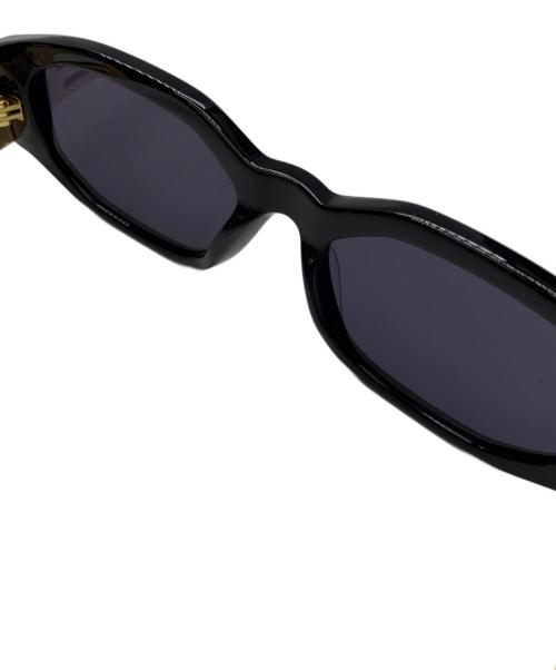 9FIVE（ナイン・ファイブ）9FIVE (ナイン・ファイブ) 9FIVE　LEVELS　サングラス ブラック×ゴールドの古着・服飾アイテム