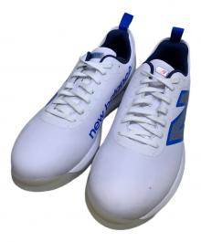 NEW BALANCE（ニューバランス）の古着「ゴルフシューズ」｜ホワイト×ブルー