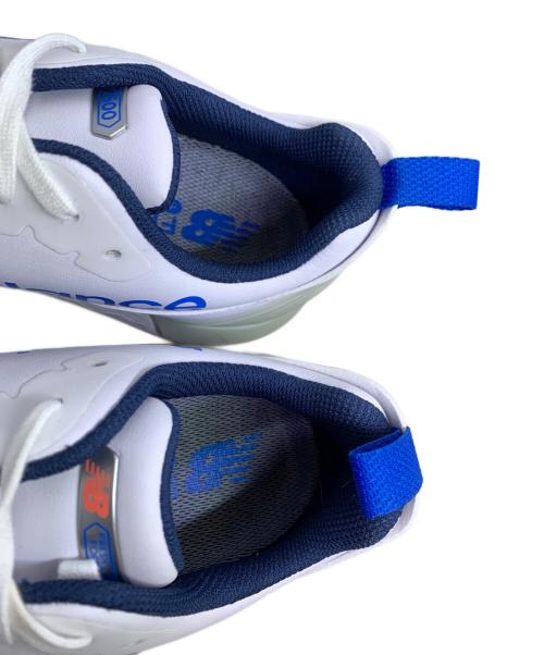 NEW BALANCE（ニューバランス）NEW BALANCE (ニューバランス) ゴルフシューズ ホワイト×ブルー サイズ:24.5㎝の古着・服飾アイテム