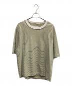 CAMIEL FORTGENSカミエルフォートヘンス）の古着「BIG TEE HEAVY JERSEY」｜イエロー