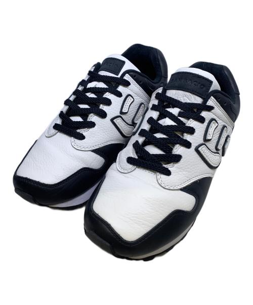 Sangacio（サンガッチョ）Sangacio (サンガッチョ) にゅ～ず『WHITE/BLACK』 ホワイト×ブラック サイズ:27cmの古着・服飾アイテム