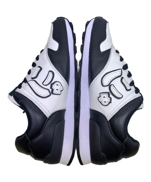 Sangacio（サンガッチョ）Sangacio (サンガッチョ) にゅ～ず『WHITE/BLACK』 ホワイト×ブラック サイズ:27cmの古着・服飾アイテム