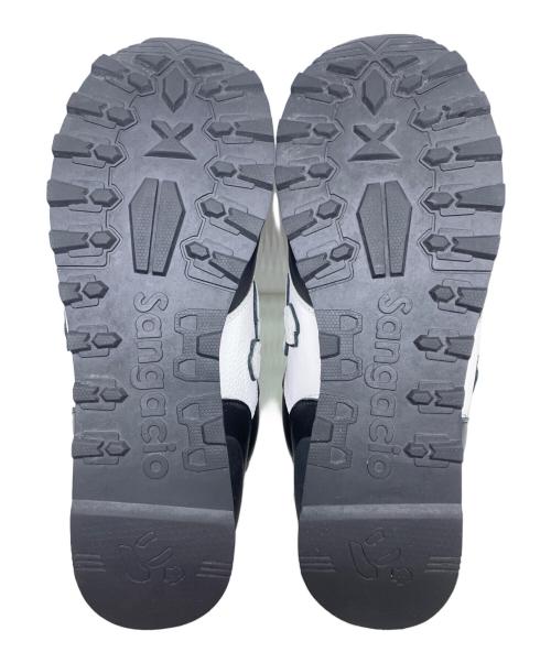 Sangacio（サンガッチョ）Sangacio (サンガッチョ) にゅ～ず『WHITE/BLACK』 ホワイト×ブラック サイズ:27cmの古着・服飾アイテム