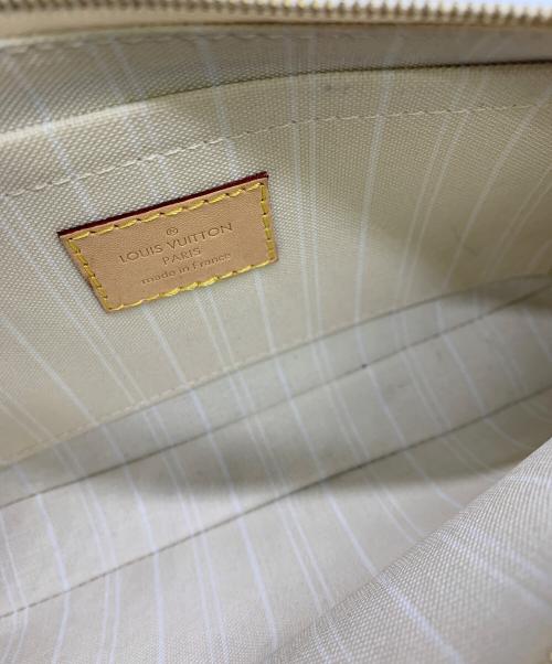 LOUIS VUITTON（ルイ ヴィトン）LOUIS VUITTON (ルイ ヴィトン) ジャイアント ミュルティ・ポシェット・アクセソワール ホワイト×スカイブルーの古着・服飾アイテム