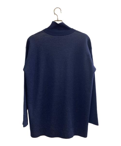 STELLA McCARTNEY（ステラマッカートニー）STELLA McCARTNEY (ステラマッカートニー) Tom Tosseyn (Tom Tosseyn) STELLA McCARTNEY×Tom Tosseyn　シェアード3 21AW　グラフィックニット ネイビー サイズ:Sの古着・服飾アイテム