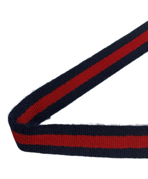 GUCCI（グッチ）GUCCI (グッチ) GUCCI GG柄 ショルダーバッグ ベージュ×ネイビーの古着・服飾アイテム