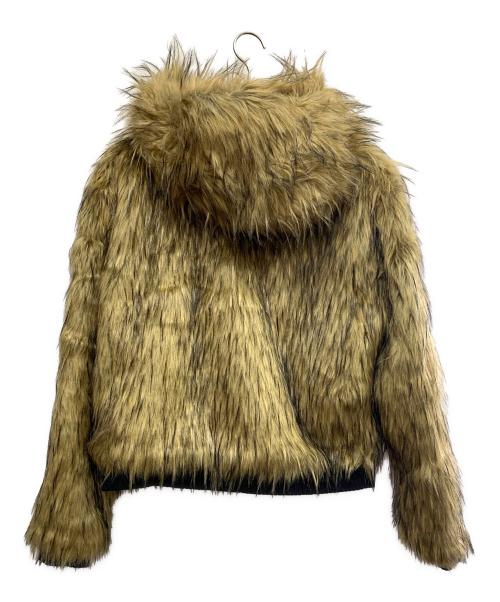 Jaded London（ジェイデッドロンドン）Jaded London (ジェイデッドロンドン) jaded london　フェイクファーメンドーサジャケット ブラウン サイズ:Sの古着・服飾アイテム