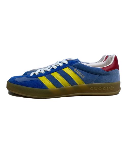 adidas（アディダス）adidas (アディダス) GAZELLE 22SS Light Blue/Yellow /Red サイズ:27.5㎝の古着・服飾アイテム