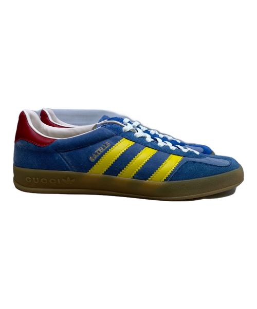 adidas（アディダス）adidas (アディダス) GAZELLE 22SS Light Blue/Yellow /Red サイズ:27.5㎝の古着・服飾アイテム