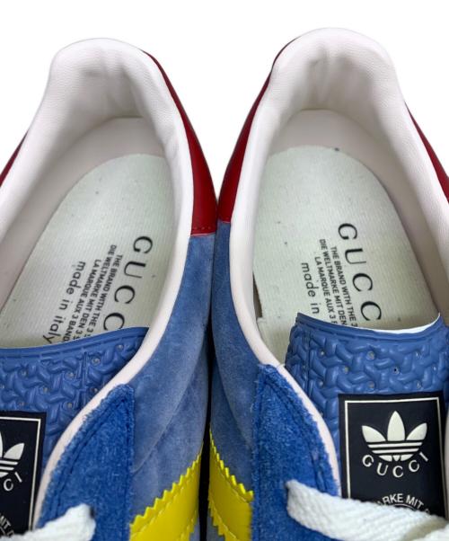 adidas（アディダス）adidas (アディダス) GAZELLE 22SS Light Blue/Yellow /Red サイズ:27.5㎝の古着・服飾アイテム