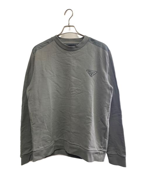 PRADA（プラダ）PRADA (プラダ) PRADA　スウェット グレー サイズ:XXLの古着・服飾アイテム