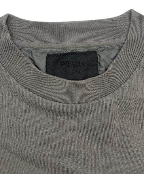 PRADA（プラダ）PRADA (プラダ) PRADA　スウェット グレー サイズ:XXLの古着・服飾アイテム