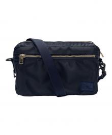 PORTER（ポーター）の古着「PORTER　リフト　ショルダーバッグ」｜ネイビー