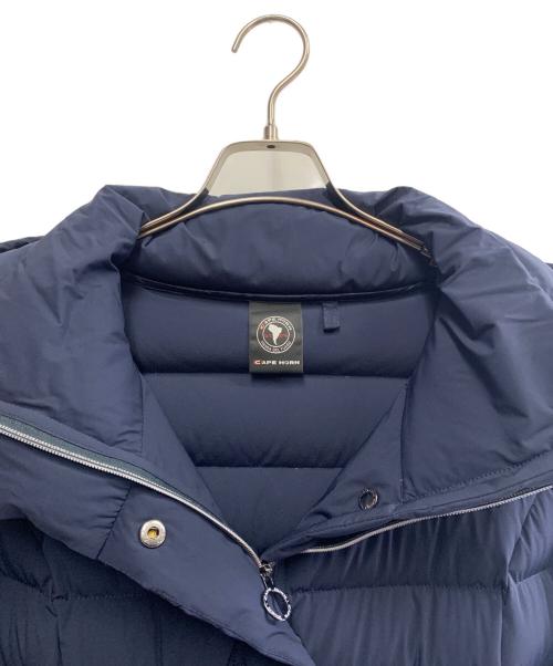 CAPE HORN（ケープホーン）CAPE HORN (ケープホーン) CAPE HORN　TIERRA SRL　ダウンコート ネイビー サイズ:42の古着・服飾アイテム