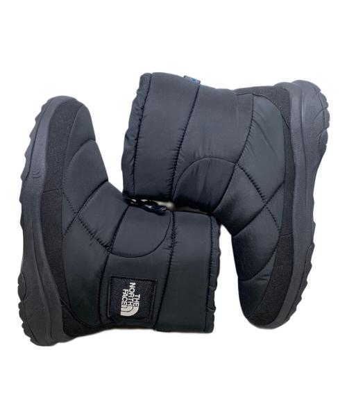 THE NORTH FACE（ザ ノース フェイス）THE NORTH FACE (ザ ノース フェイス) NUPTSE BOOTIE WP V LOGOWAR ブラック サイズ:UK　9.0の古着・服飾アイテム