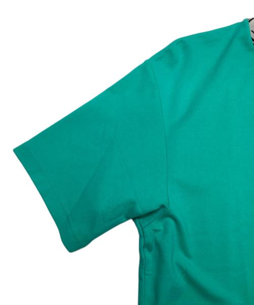 Acne studios（アクネ ストゥディオス）Acne studios (アクネ ストゥディオス) ACNE STUDIOS　レーヨンモックネックカットソー グリーン サイズ:Sの古着・服飾アイテム