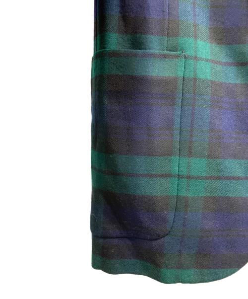 POLO RALPH LAUREN（ポロ・ラルフローレン）POLO RALPH LAUREN (ポロ・ラルフローレン) POLO RALPH LAUREN　金釦ブレザー ネイビー×グリーン サイズ:42Rの古着・服飾アイテム