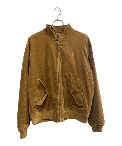 POLO RALPH LAUREN（ポロ・ラルフローレン）POLO RALPH LAUREN (ポロ・ラルフローレン) POLO RALPH LAUREN　ジップアップコーデュロイジャケット ベージュ サイズ:LGの古着・服飾アイテム