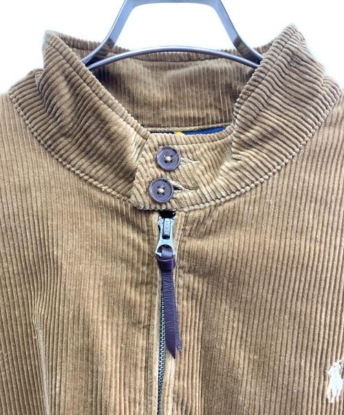 POLO RALPH LAUREN（ポロ・ラルフローレン）POLO RALPH LAUREN (ポロ・ラルフローレン) POLO RALPH LAUREN　ジップアップコーデュロイジャケット ベージュ サイズ:LGの古着・服飾アイテム