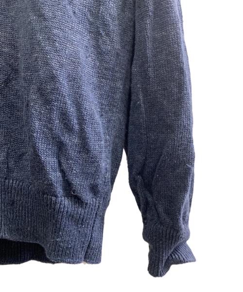 BATONER（バトナ―）BATONER (バトナ―) WASHED HIGH COUNT LINEN POLO ネイビー サイズ:SIZE 2の古着・服飾アイテム