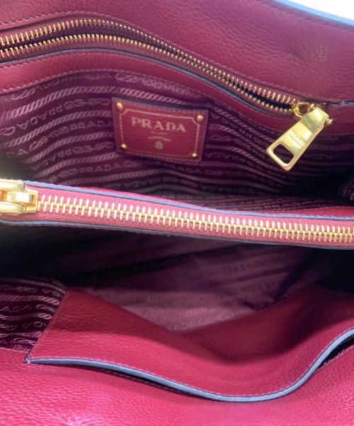 PRADA（プラダ）PRADA (プラダ) PRADA　2WAYバッグ　 パープルの古着・服飾アイテム