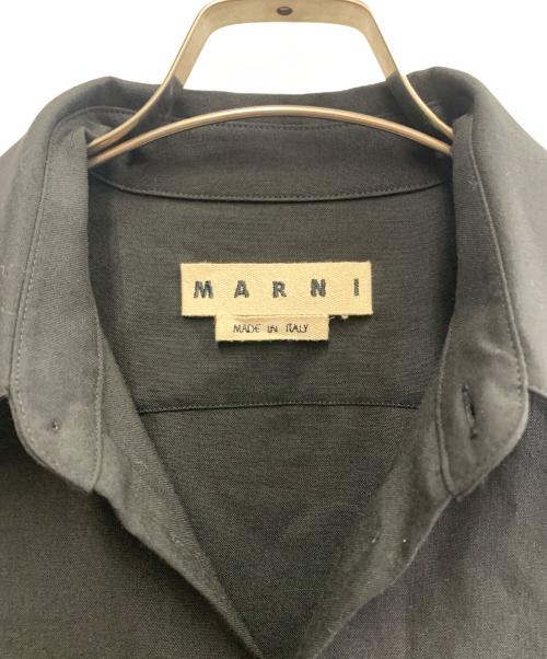 MARNI（マルニ）MARNI (マルニ) MARNI　長袖シャツ ブラック サイズ:SIZE48の古着・服飾アイテム