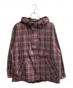 YARDSALEヤードセール）の古着「YARDSALE　アノラックパーカー」｜レッド×グレー