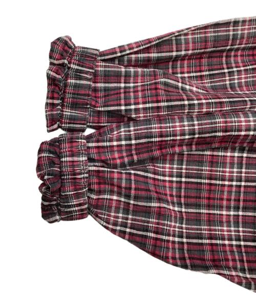 YARDSALE（ヤードセール）YARDSALE (ヤードセール) YARDSALE　アノラックパーカー レッド×グレー サイズ:Mの古着・服飾アイテム