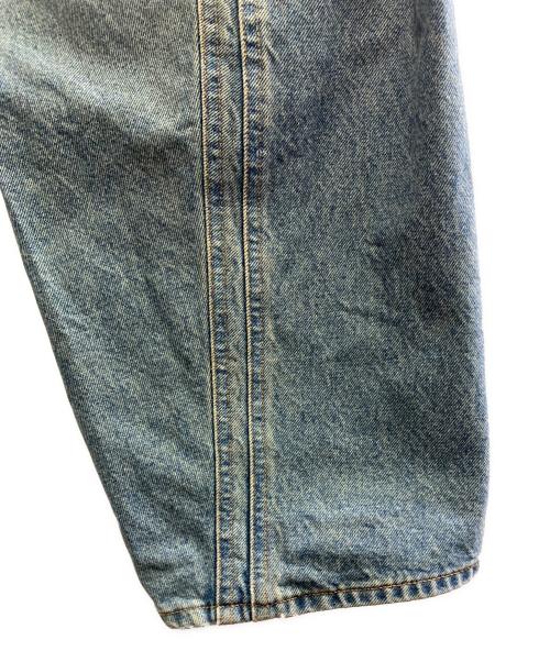 NVRFRGT（ネヴァーフォーゲット）NVRFRGT (ネヴァーフォーゲット) 3D Twisted Wide Leg Jeans サイズ:SIZE2の古着・服飾アイテム