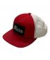SUPREME（シュプリーム）の古着「23AW Mess Mesh Back 5-Panel」｜レッド×ホワイト